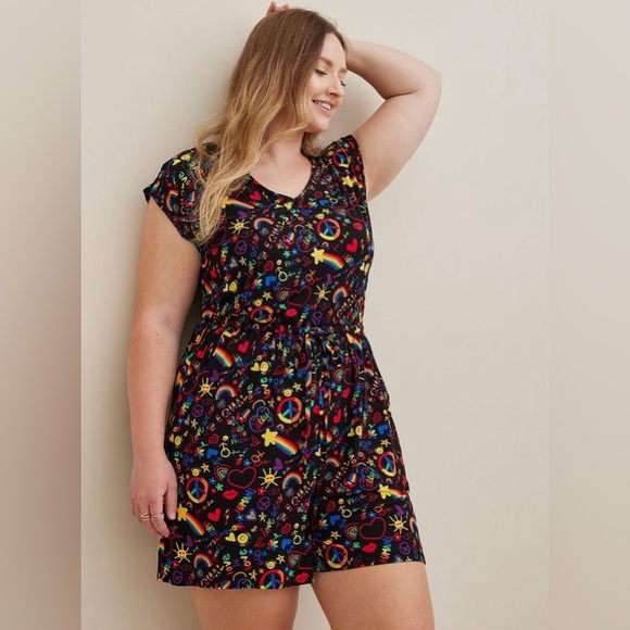 torrid Pants - Torrid Super Soft LGBTQIA+ Casual Romper